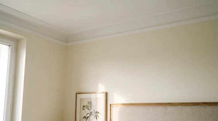 Plafond et zone de passage possible de rongeurs