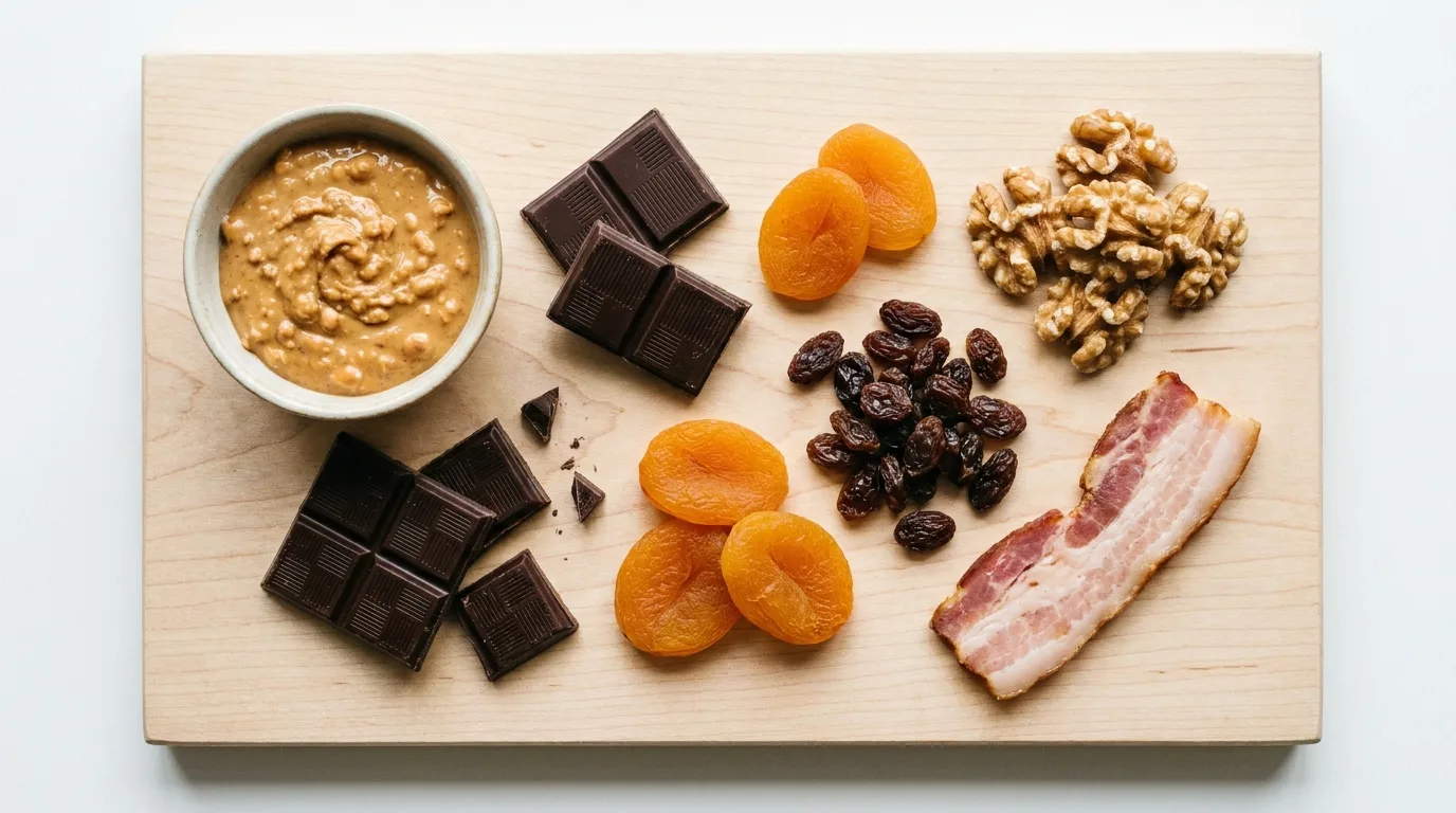 Aliments efficaces comme appât à rat