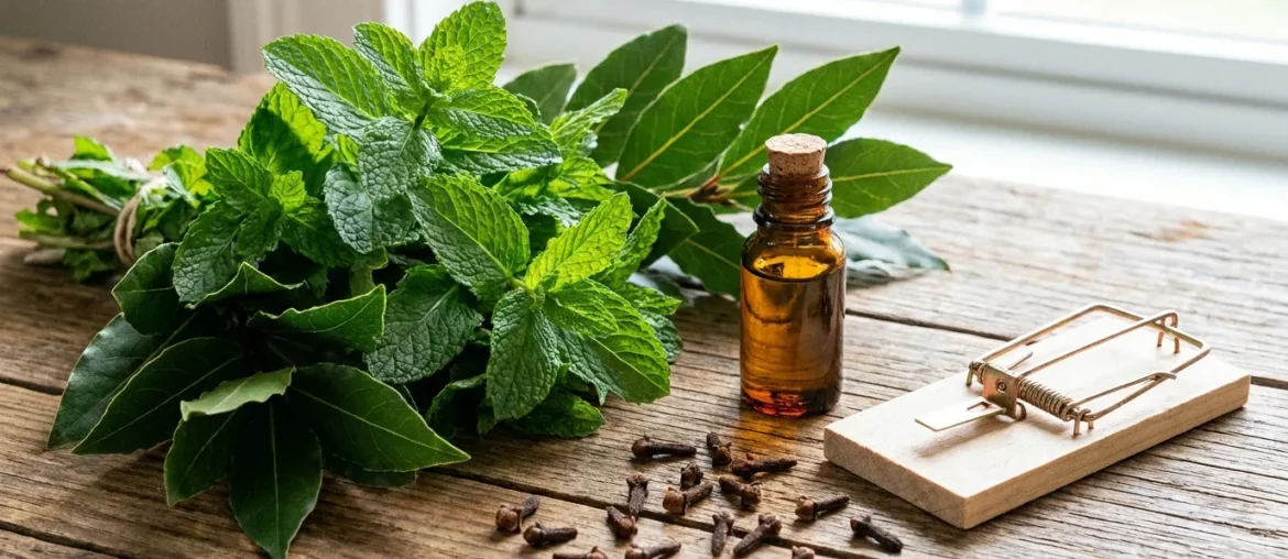 Méthodes de dératisation naturelle : plantes répulsives, huiles essentielles et piège mécanique