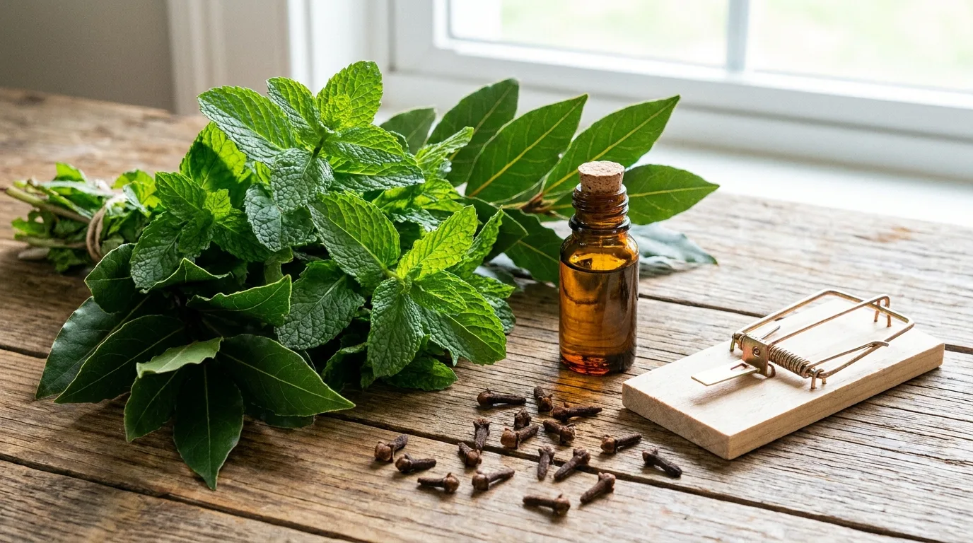 Méthodes de dératisation naturelle : plantes répulsives, huiles essentielles et piège mécanique