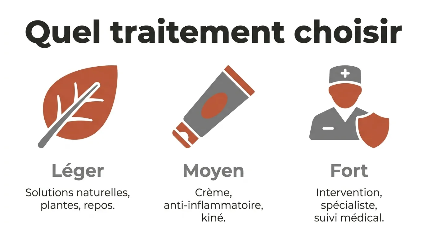 Infographie : quel traitement anti-cafard choisir selon le niveau d'infestation