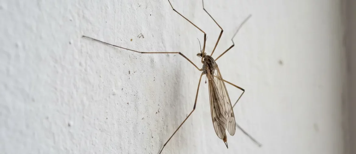 La tipule ou cousin, souvent confondue avec un moustique géant