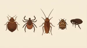 Insectes ressemblant à la punaise de lit : ne pas confondre
