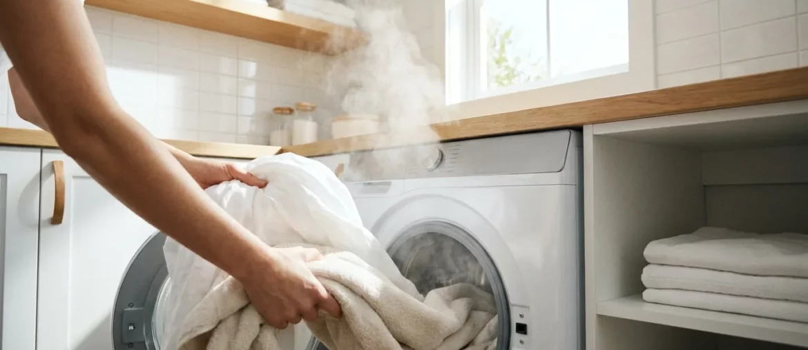 Laver le linge à 60°C pour éliminer les punaises de lit et leurs œufs