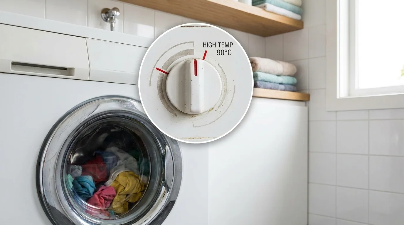 Un cycle à 60 °C tue punaises, larves et œufs présents dans le linge.
