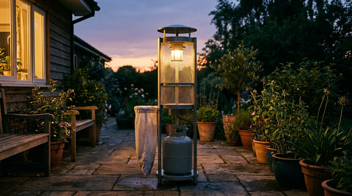 À l'extérieur, un vrai piège à CO2 vaut mieux qu'une lampe UV.