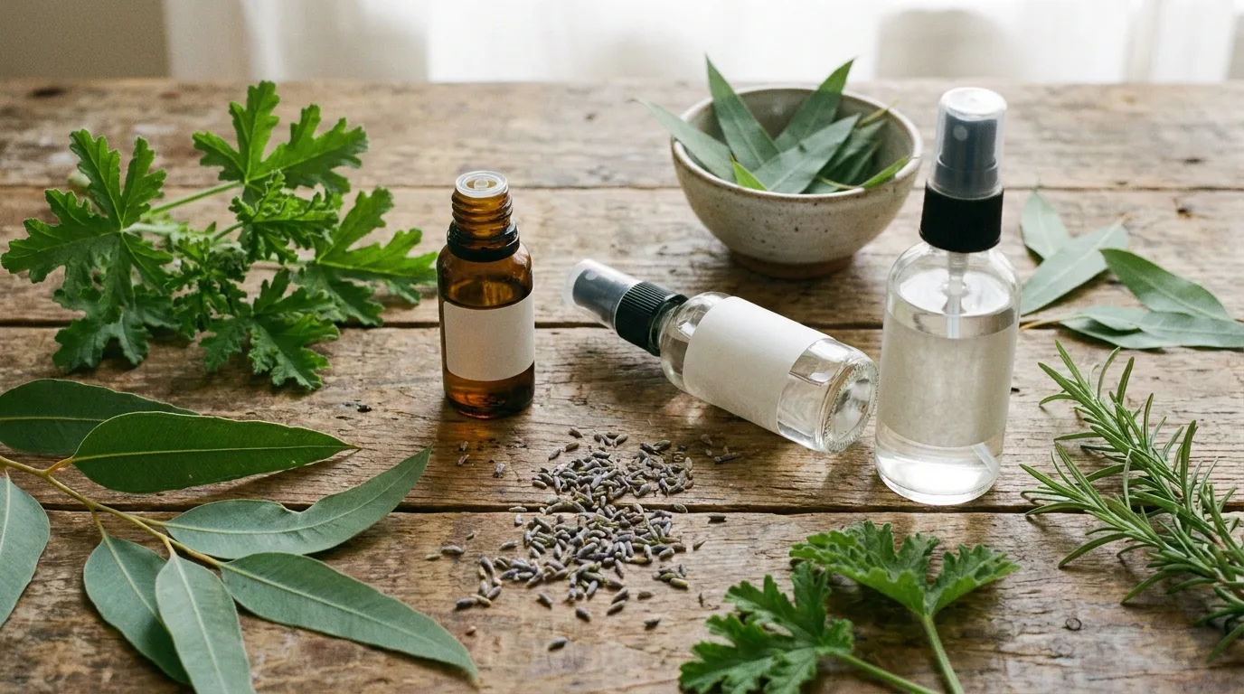 Leurs huiles essentielles, extraites, prolongent l'effet en spray ou en diffusion.