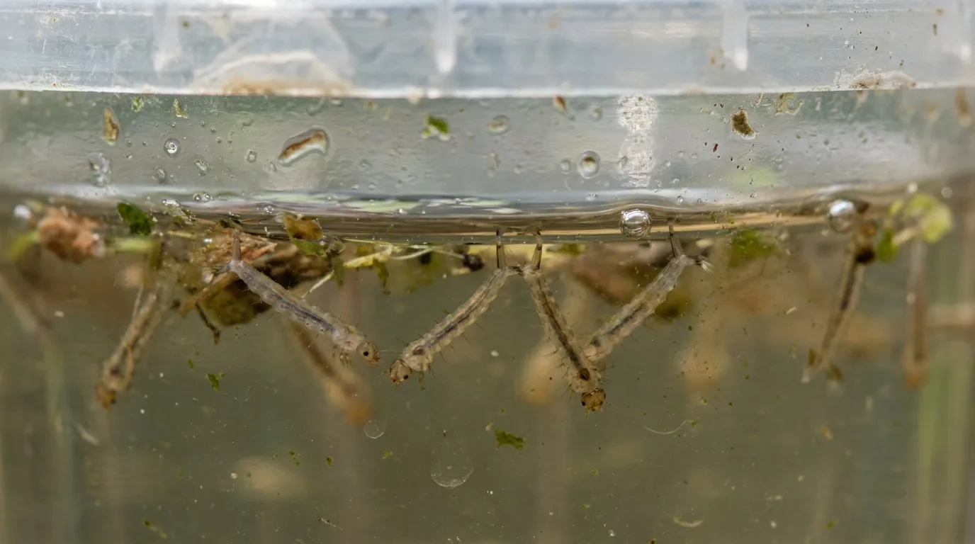 Dès le retour de l'eau et de la chaleur, le cycle repart avec de nouvelles larves.