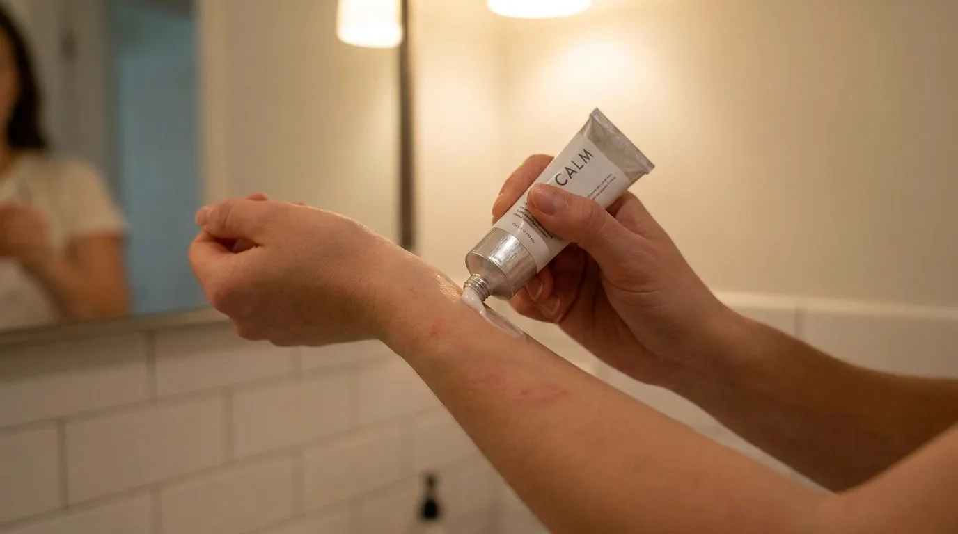 Une crème apaisante et le fait de ne pas gratter réduisent la durée des symptômes.