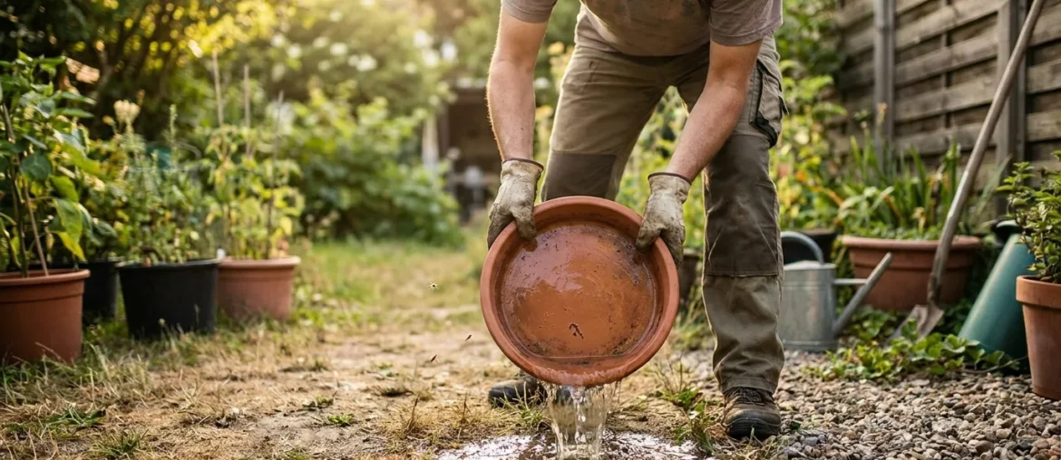 Vider une coupelle d'eau : le geste anti-moustique tigre n°1